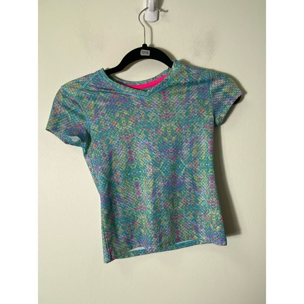 Reel Legends Girls Green Athletic Shirt Size Small